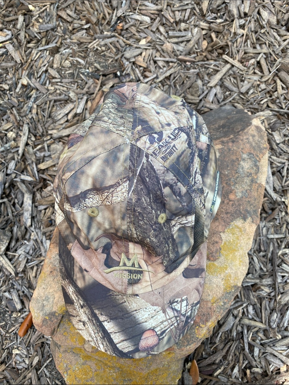 NWOT Mission Unisex Mossy Oak Polyester Cap - Picture 11 of 15